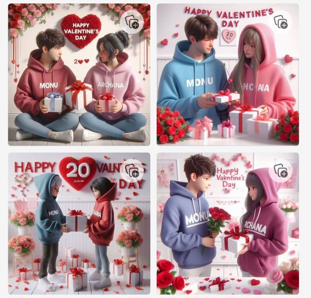 Ai photo valentine day