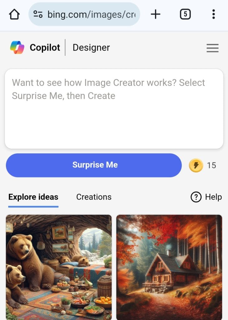 AI Photo Editing Bing Prompts and reel