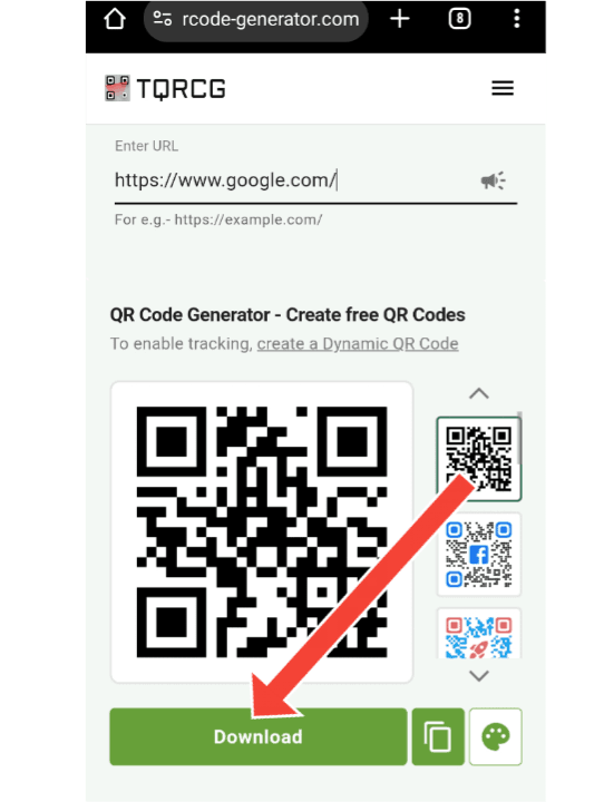 Apna QR code kaise banaye - किसी भी चीज का QR Code बनाएं 5 mobile-par-qr-code-kaise-banaye