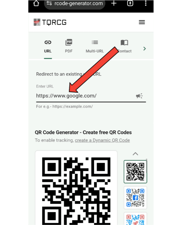 Apna QR code kaise banaye - किसी भी चीज का QR Code बनाएं 4 qr-code-kaise-banaye