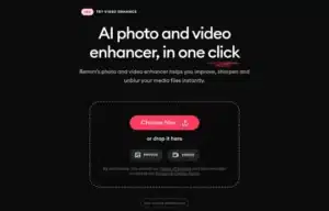 Top 6 AI Tools: Artificial intelligence website जो आपके बहुत काम आएगी 7 Remini web ai photos video editing