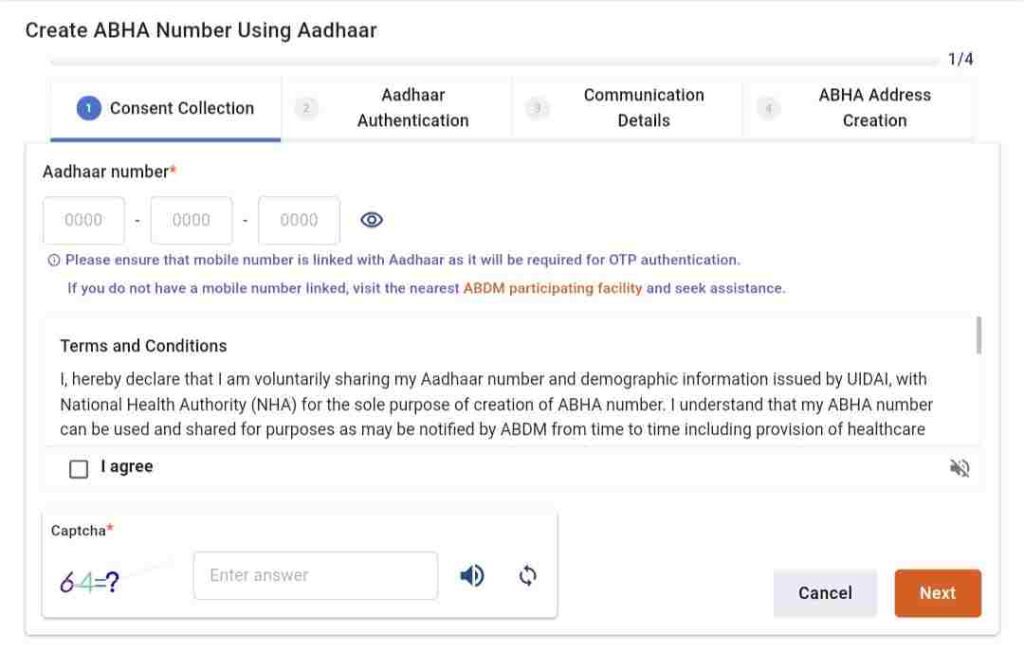 How To Register In Abha Online