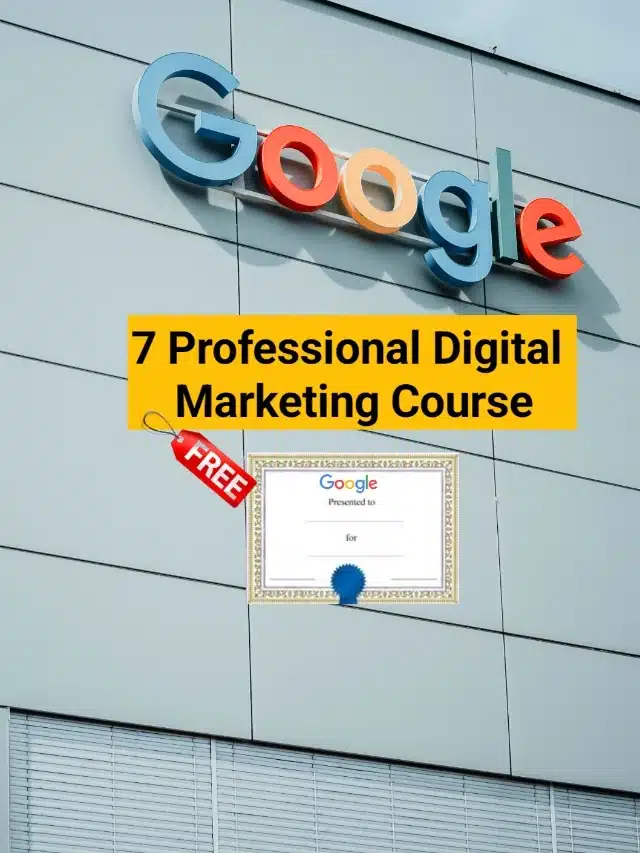 google digital marketing course free