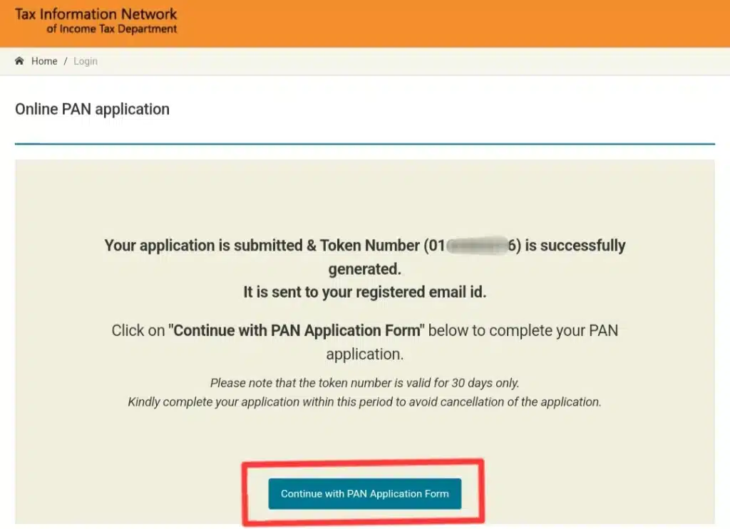 PAN Card Online kare