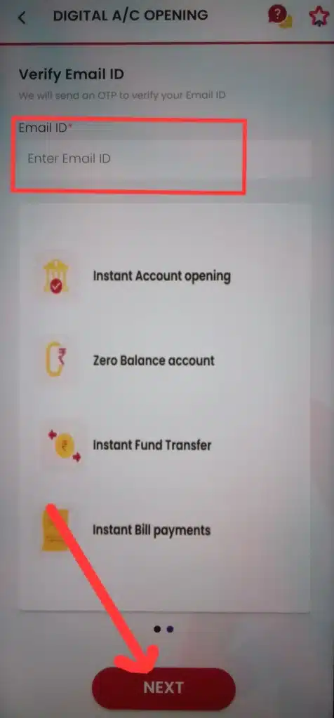 Fino Payment Bank Account Opening 2024: फिनो बैंक मे जीरो बैलेंस खाता कैसे खोले 6 a screenshot of a digital account opening