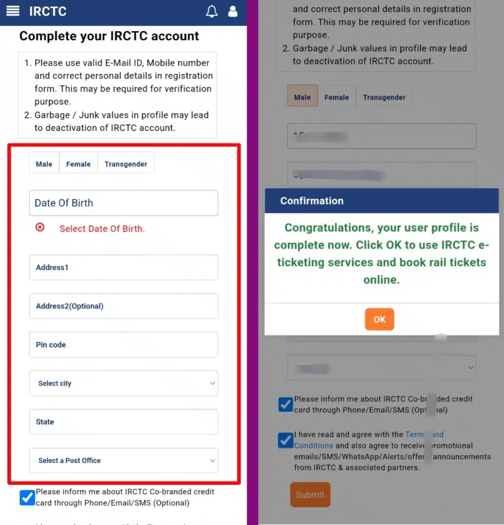 IRCTC Account Kaise Banaye 2024: मोबाइल से आनलाइन ट्रेन का टिकट बुक करने के लिए 4 IRCTC Account Kaise Banaye
