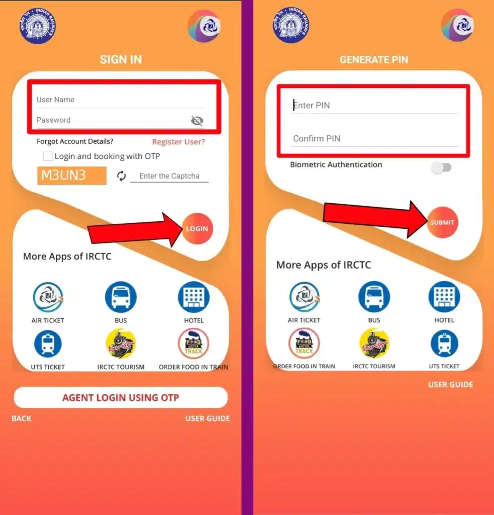 IRCTC Account Kaise Banaye 2024: मोबाइल से आनलाइन ट्रेन का टिकट बुक करने के लिए 5 IRCTC App me login kaise kare 2024