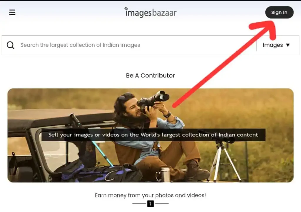 Photo Bechkar Paise Kaise Kamaye 2025: फोटो Sell करो और पैसे कमाओ 5 ImagesBazaar Contributor login