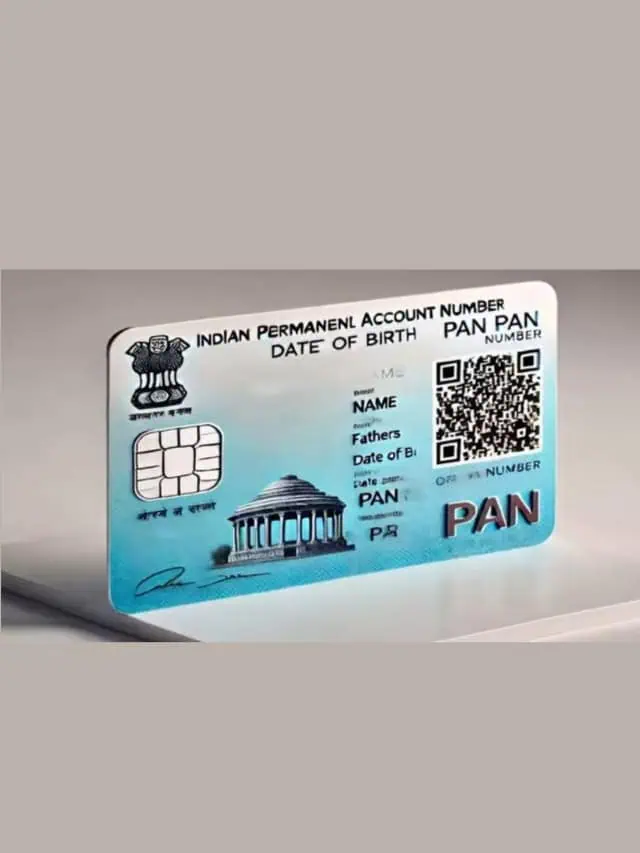 New pan card with qr code free online