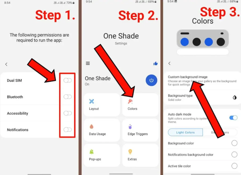 Mobile Notification Bar Me Photo Kaise Lagaye