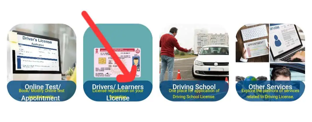 Parivahan Portal Se Driving Licence Apply